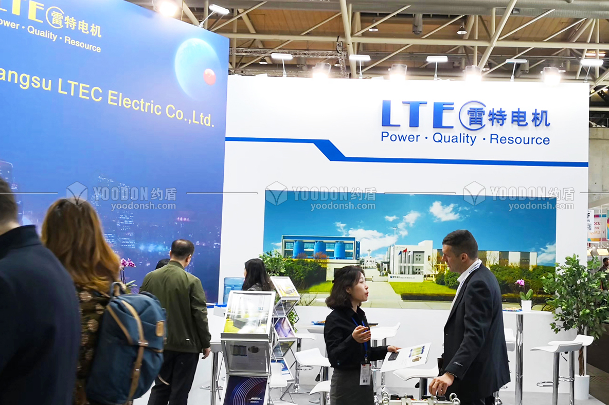 雷特電機_意大利展會搭建