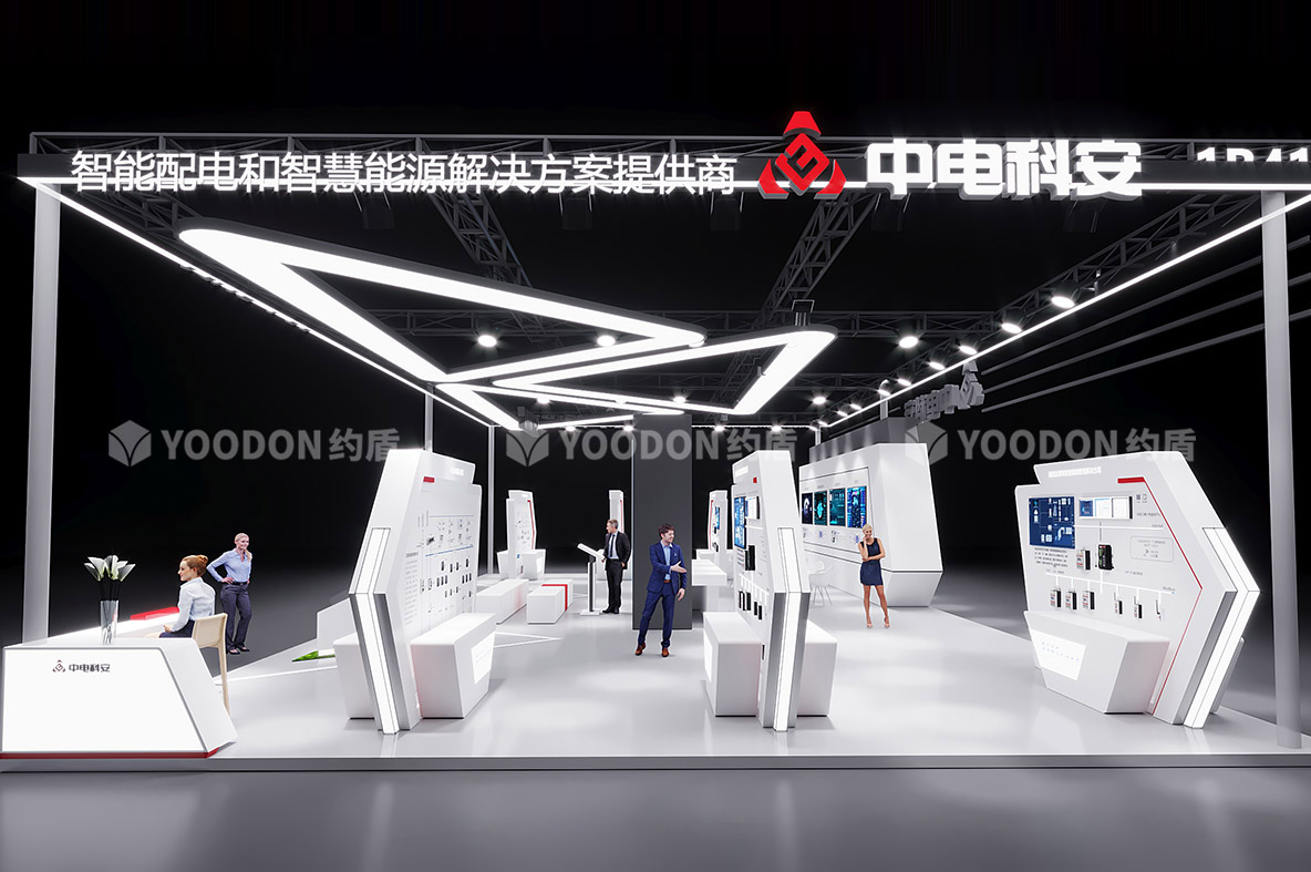 中電科安_上海展臺搭建