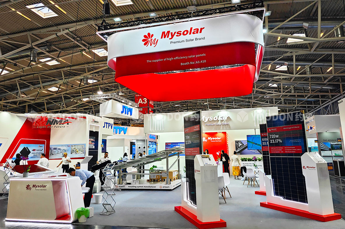 Mysolar_德國(guó)光伏展臺(tái)搭建