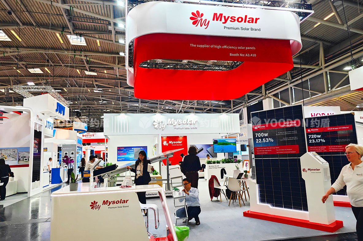 Mysolar_德國(guó)光伏展臺(tái)搭建