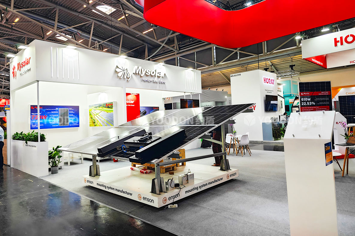 Mysolar_德國(guó)光伏展臺(tái)搭建