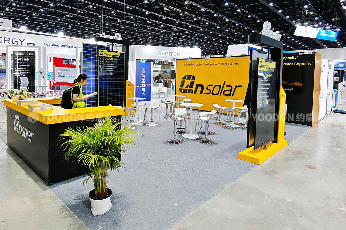 Qnsolar_泰國展臺搭建