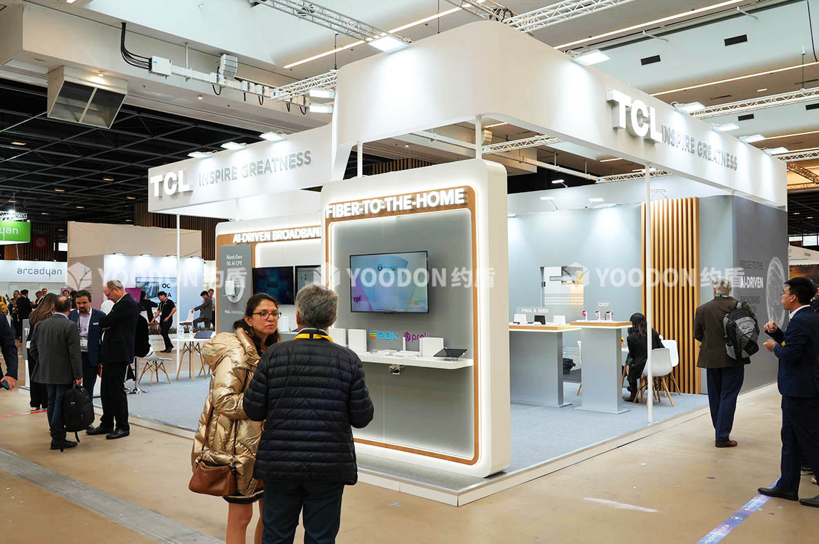 TCL_法國(guó)展臺(tái)搭建