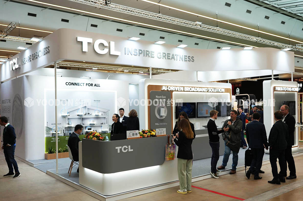 TCL_法國(guó)展臺(tái)搭建