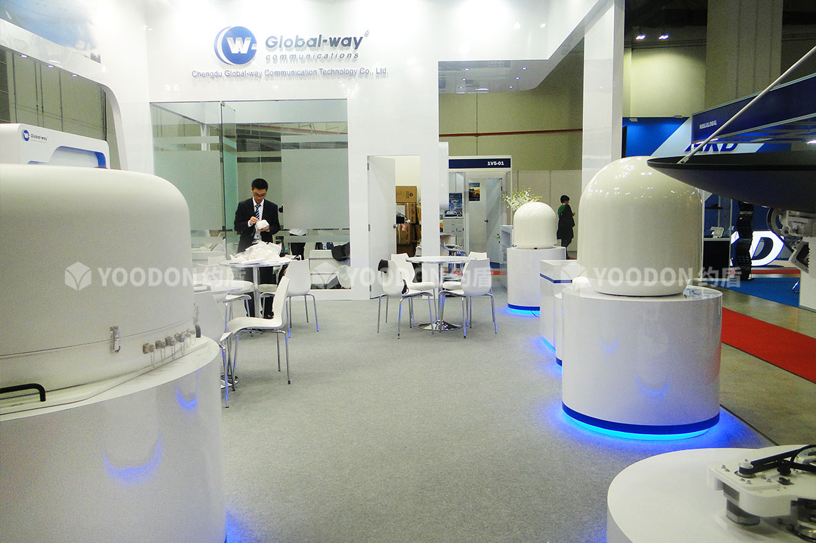 Global way_新加坡展臺(tái)搭建