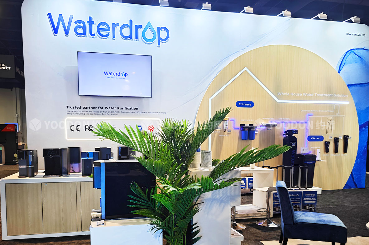 Waterdrop_美國展臺(tái)搭建