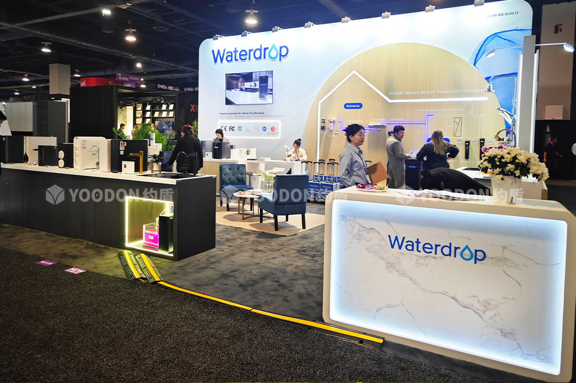 Waterdrop_美國展臺(tái)搭建