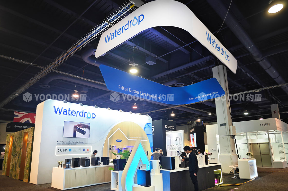 Waterdrop_美國展臺(tái)搭建